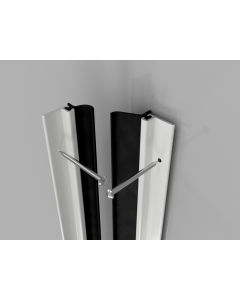 Stormguard Standard Pin Fix Around Door Seal White