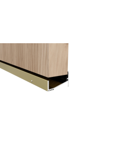 Stormguard Outward Opening Threshold Gold 838mm