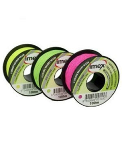 Imex 018SL100G 100m Braided Nylon LineGreen