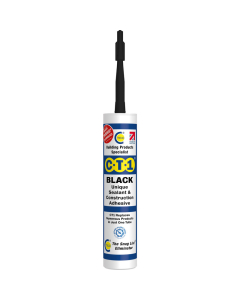 CT1 Construction Sealant & Adhesive Black CT1BLACK