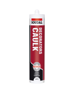 Soudal Decorator's Caulk White 290ml    