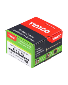 Timco Timber Frame Screw - Wafer Head Green - 6.7mm Diameter