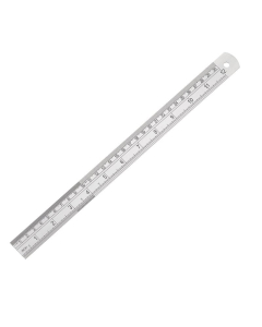 RST Fisher FR124ME Stainless Steel Rule 24"/600mm