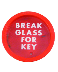 Red Break Glass Key Box
