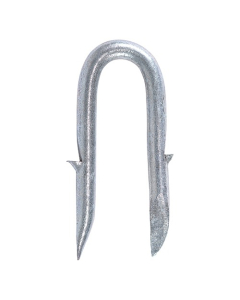 Timco Barbed Staples - Galvanised - U/Nail 40 x 4.0mm -1kg