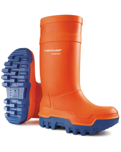Dunlop Purofort Thermo+ Safety Wellingtons Orange