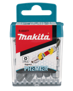 Makita E-03377 Impact Premier Torsion Bit PH2x50mm - 10pcs