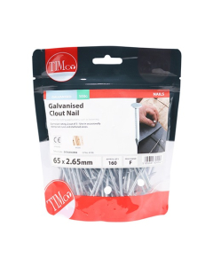 Timco Clout Nail - Galvanised 2.65mm - 0.5kg