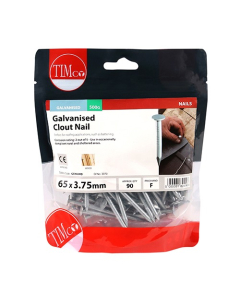 Timco Clout Nail - Galvanised 65 x 3.75 - 0.5kg