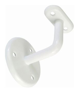 Handrail Bracket White 75mm