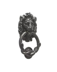 Frelan JAB8 Black Antique Lion Head Door Knocker