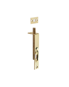 Frelan 100mm Slide Action Flush Bolt PB