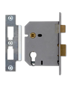 Union L2249 Euro Profile Sashlock 75mm - Satin Chrome