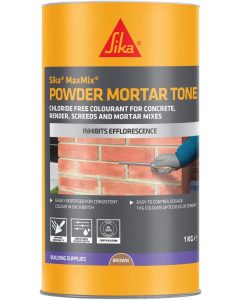 Sika MaxMix Mortar Powder 1kg Mortar Tone - Brown