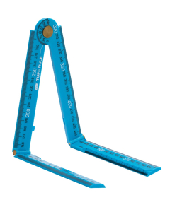 OX P-507236 Pro Tuff Rule - 600mm Cyan