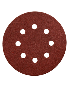Makita P-43642 125mm Velcro Sanding Discs - 80 Grit - Pack of 50