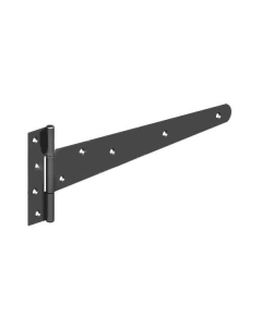 Perry 120200BLK Strong Tee Hinge 200mm BLK