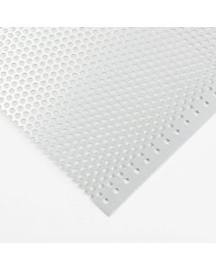 Aluminium Perforated Sheet 250mm X 500mm x 0.7mm