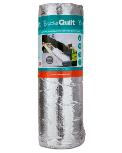 YBS BreatherQuilt 2-in-1 Breathable Multifoil Insulation - 1200mm x 10m