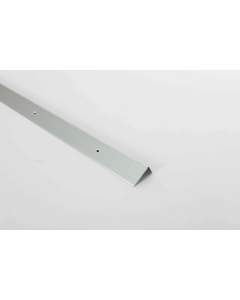 Silver Anodised Aluminium Step Edging 41x23x1.5x1000mm