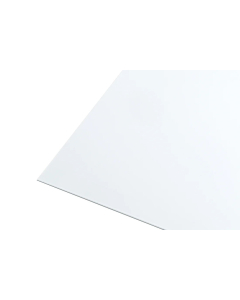 Aluminium White Sheet 250mm x 500mm