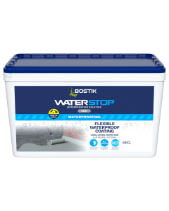 Bostik Waterstop Flexible Waterproof Coating - 6kg