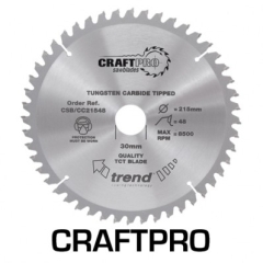 Trend TRECSB/CC30564 Craft Saw Blade CrossCut 305mm x 64 Teeth x 30mm