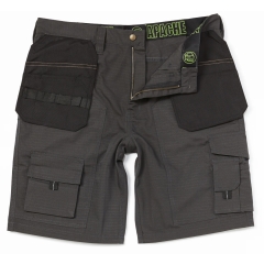 Apache SHORTGB Shorts With Holster Pockets Grey/Black
