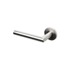 Consort CH499 Mitred Lever On 8mm Sprung Rose Polished Stainless Steel