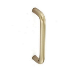 Securit S3657 D' Pull Handles 96mm Centres Polished Brass