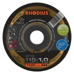 Rhodius XT101151 Premium Metal Cutting Disc 115x1.0x22.2mm