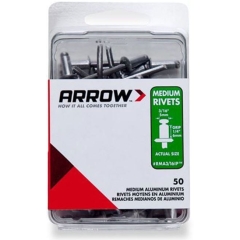 Arrow RMA532IP Medium Aluminium Rivets 4mm x 6mm