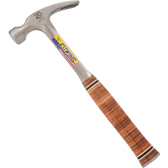 Estwing E20S Straight Claw Hammer Leather Grip 560g (20oz)