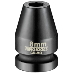 Teng 920523N Impact Socket 1/2 Inch Drive 23mm DIN