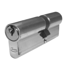 Asec 100mm (35/10/55) Euro Double Cylinder NP