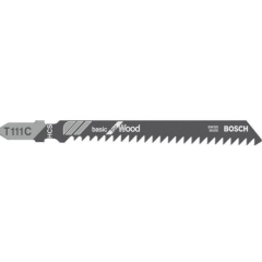 Bosch 2608630033 Jigsaw Blade T111C Basic for Wood 5pc