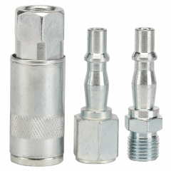 Draper 1/4" BSP Airline Coupling Set