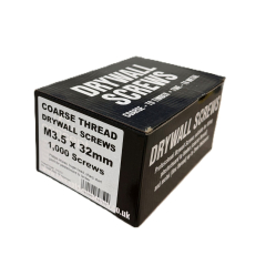 Drywall Screws Black Phosphate - Loose - Coarse Thread