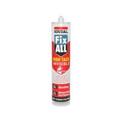 Soudal Fix All High Tack - Invisible 290ml Tube
