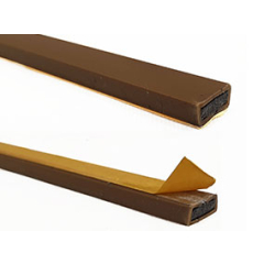 Fire Only Intumescent Strip 10mm x 4mm x 2100mm - Brown