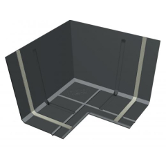 Manthorpe GW296 Internal Corner Tray 194x194mm