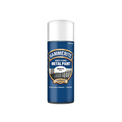 Hammerite Direct to Rust Smooth Finish Aerosol - White 400ml