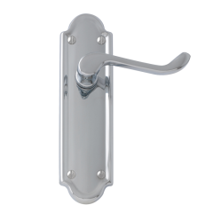 Intelligent BER05SCP Berkeley Bathroom Lever Latch Handle SCP