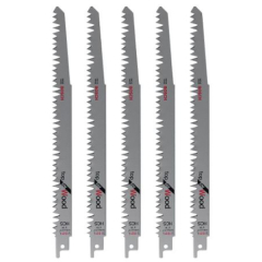 Bosch 2608654763 Recipro Saw Blade S1411DF Heavy for Wood & Metal 5pc