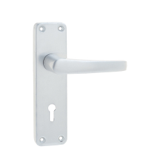 Frelan Contract SAA Lever Lock Handle On Plate