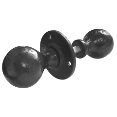 Frelan JAB5R Black Antique Ball Shape Rim Knob