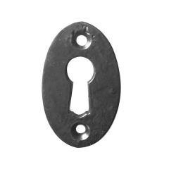 Frelan Black Antique Oval Escutcheon