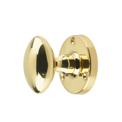 Frelan JV34PB Oval Mortice Knob PB