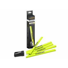 Komelon 10 Piece Carpenters Pencil and Sharpener Set