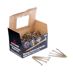 KTX Gold Premium Woodscrews - M5.0 x 70